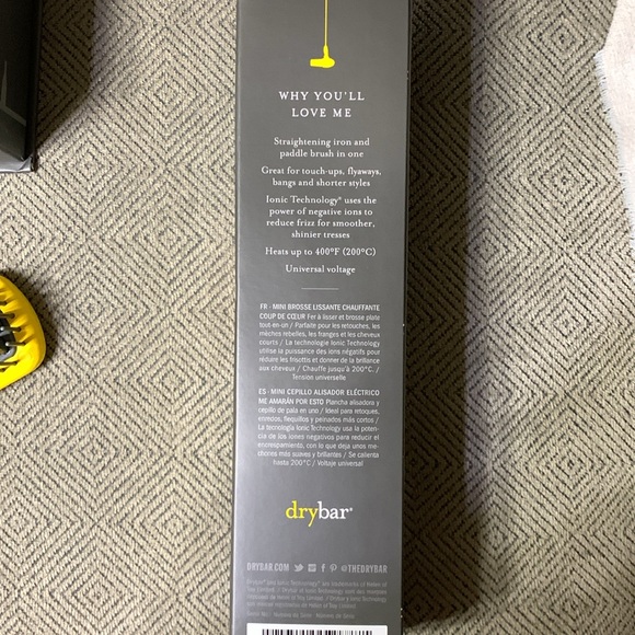 BUNDLE DEAL 🔥 DRYBAR BRUSH CRUSH 2 HEATED STRAIGHTENERS 😍
